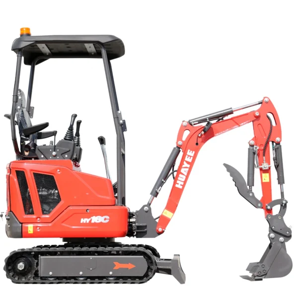 NEW 1.6 Ton Mini Excavator 14HP Kubota Engine & Versatile Hydraulics - Image 4