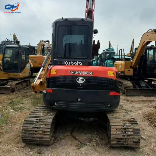 Used Mini 4ton Hydraulic crawler Excavator Kubota u48-4 - Image 5