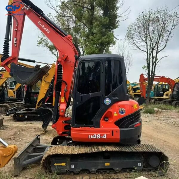 Used Mini 4ton Hydraulic crawler Excavator Kubota u48-4