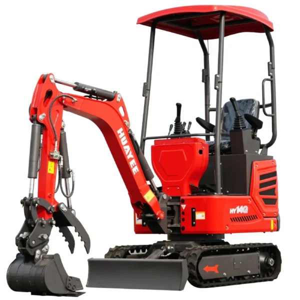 1 Ton Mini Excavator with Kubota Engine & Advanced Hydraulics | HUAYEE HY14G