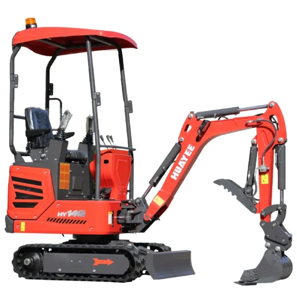 1 Ton Mini Excavator with Kubota Engine & Advanced Hydraulics | HUAYEE HY14G - Image 2